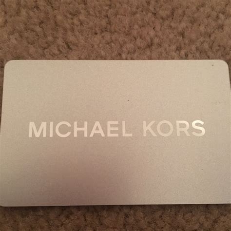 michael kors gift card.